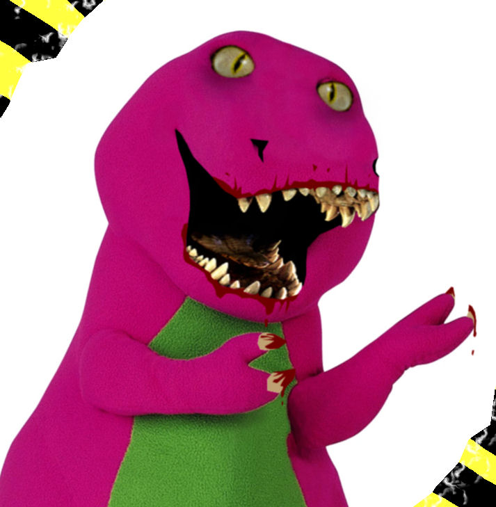 Barney Is A Dinosaur By Sorrylittlesharky