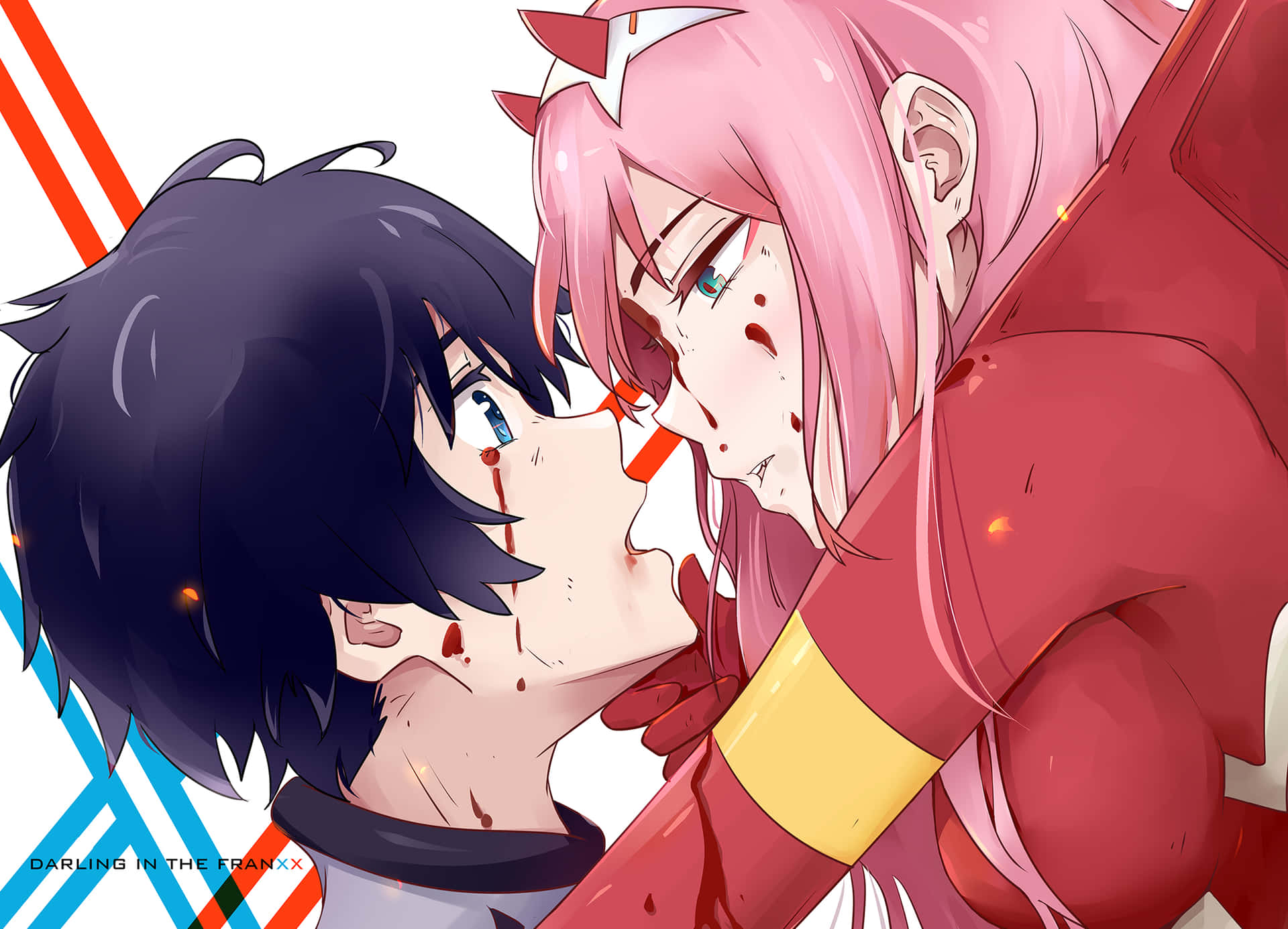 An Explosive Look Inside The Battleground Of Darling In Wallpaper
