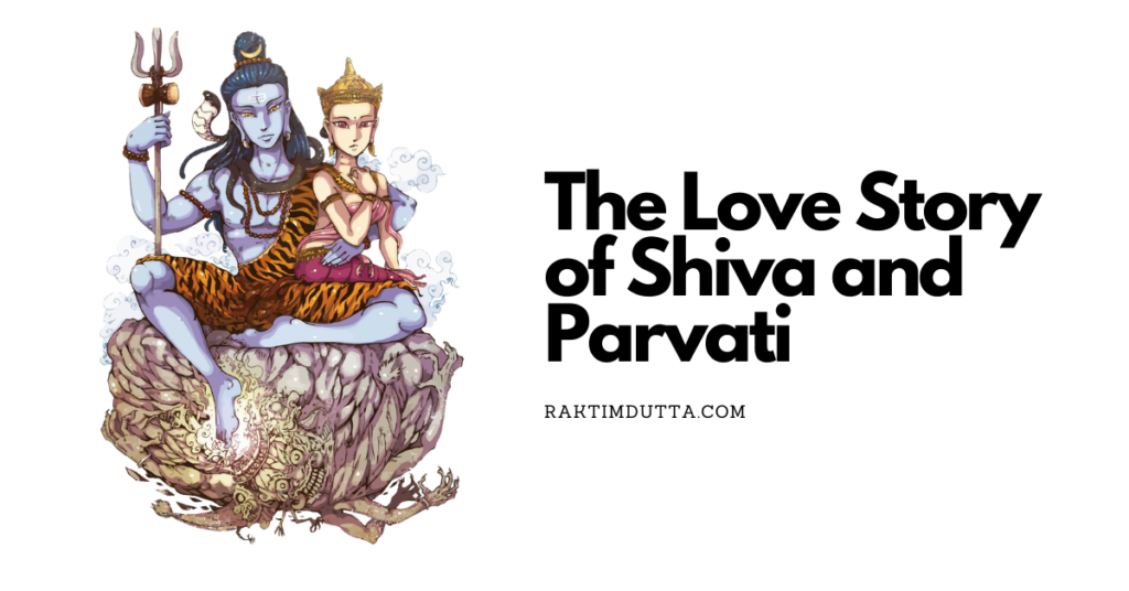 Shiva Parvati Love Story Wallpaper