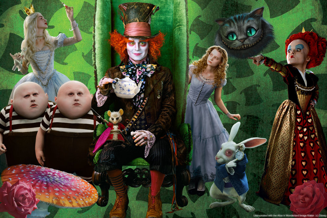 Alice In Wonderland Wallpaper By Thepiratehobbit
