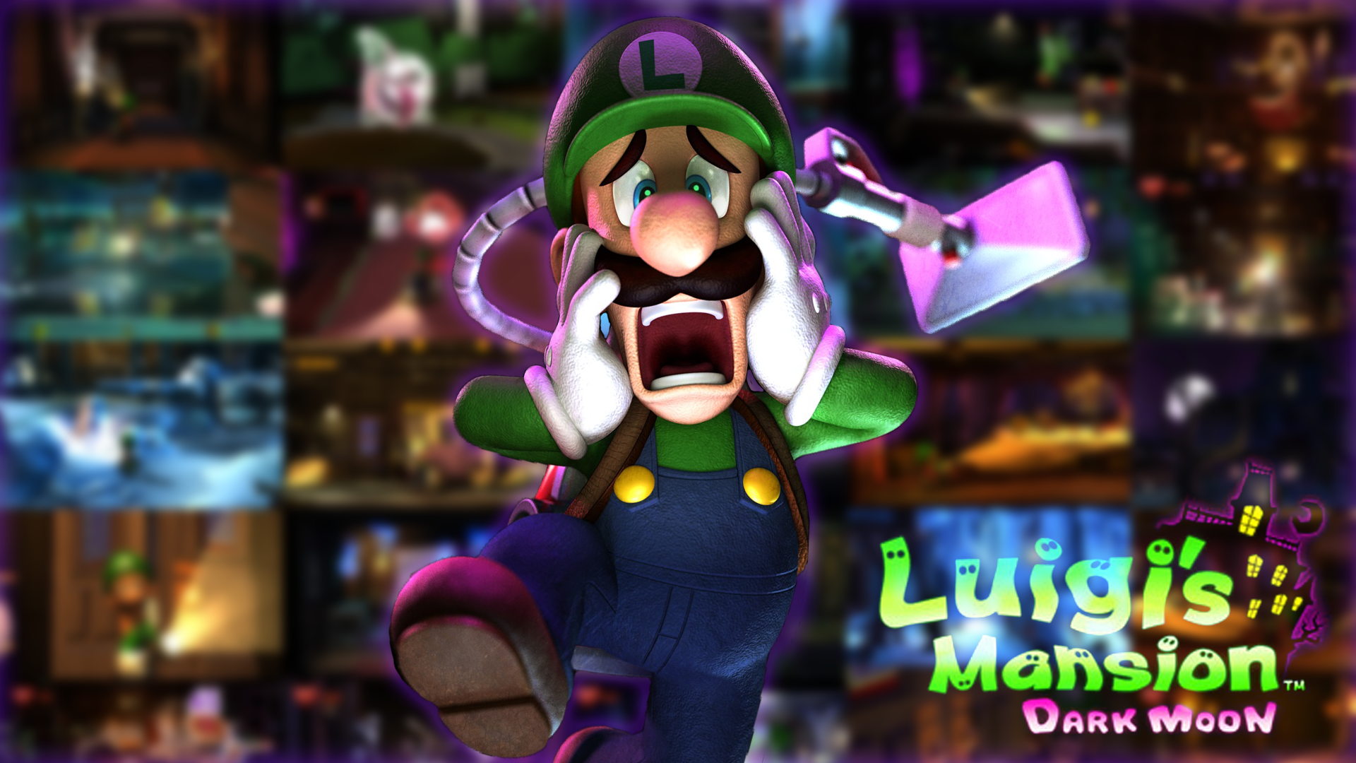 Luigi S Mansion Dark Moon Wallpaper