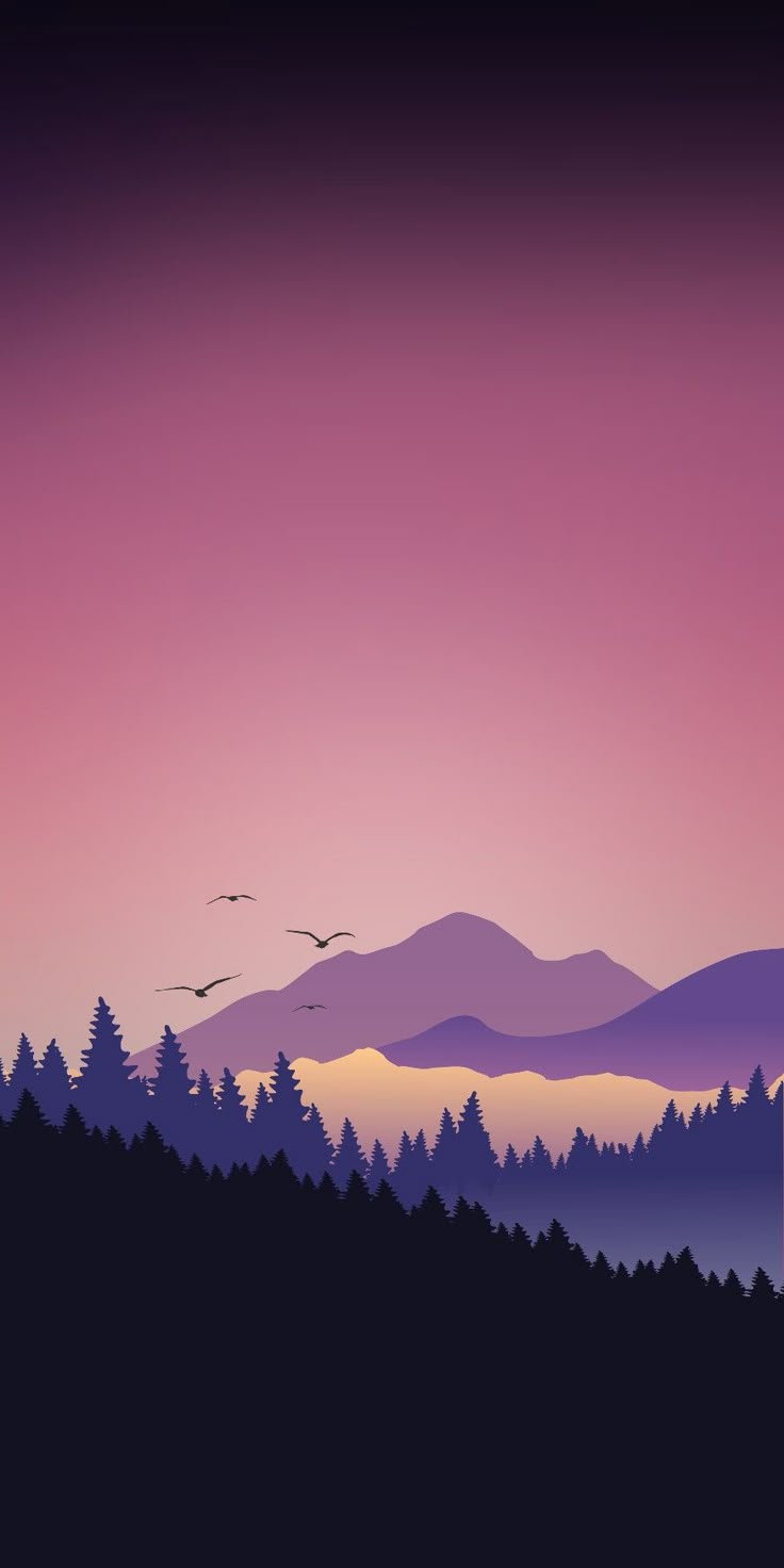 Abstract Landscape Wallpaper