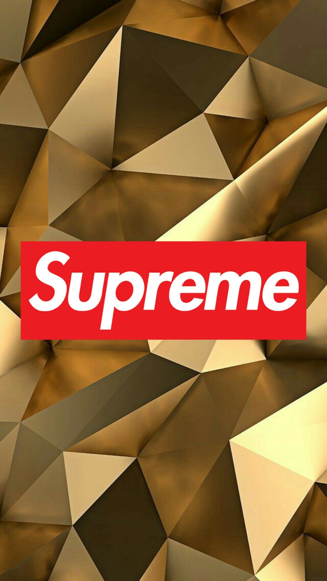 56 Supreme Iphone Wallpaper Gold On Wallpapersafari