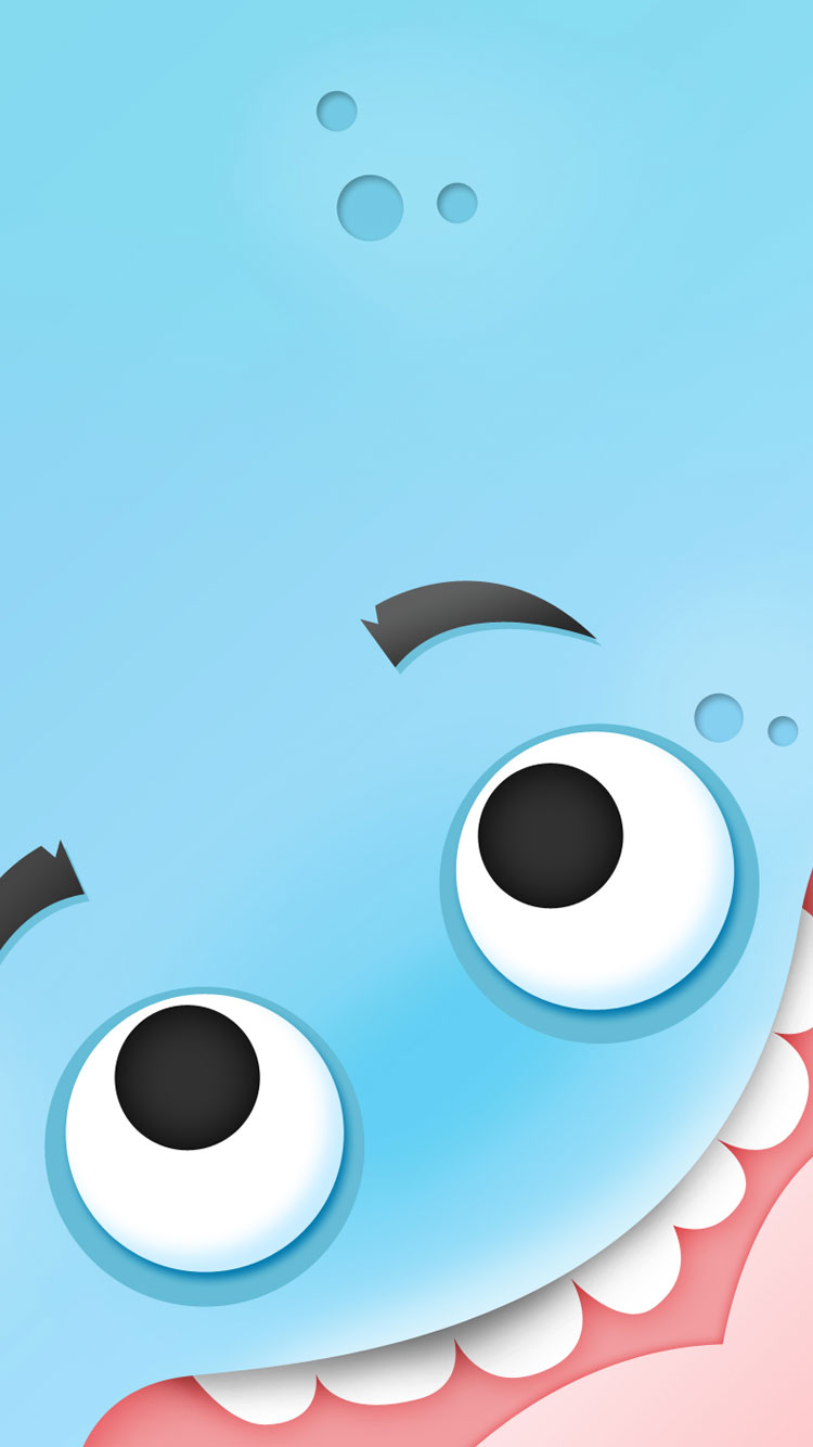 Free Download Cute Blue Cool Iphone 6 Wallpaper 750x1334