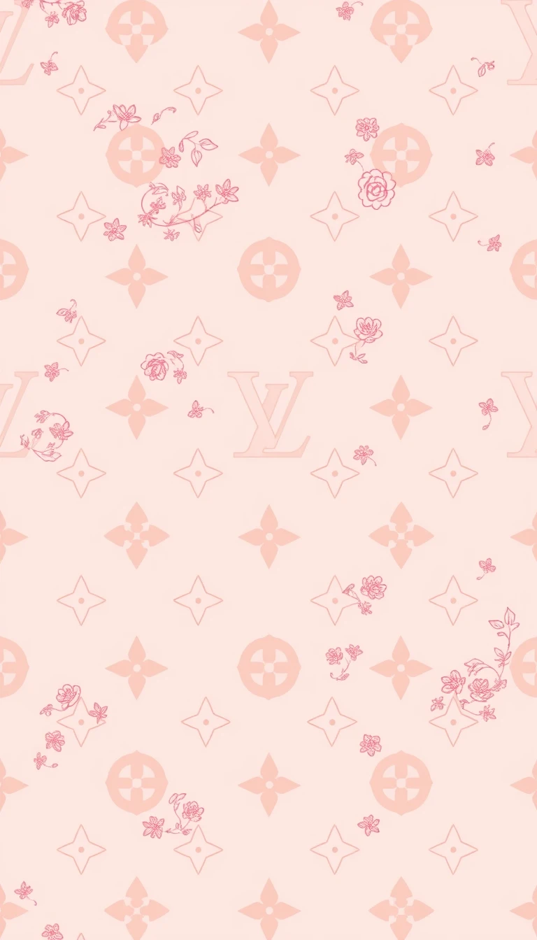 Pink Louis Vuitton Wallpaper