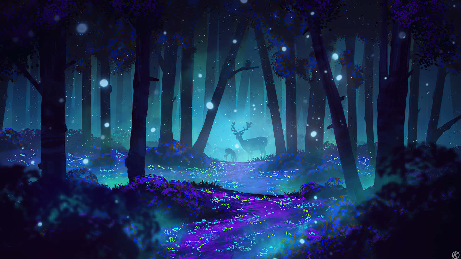 Deer Desktop Wallpaper
