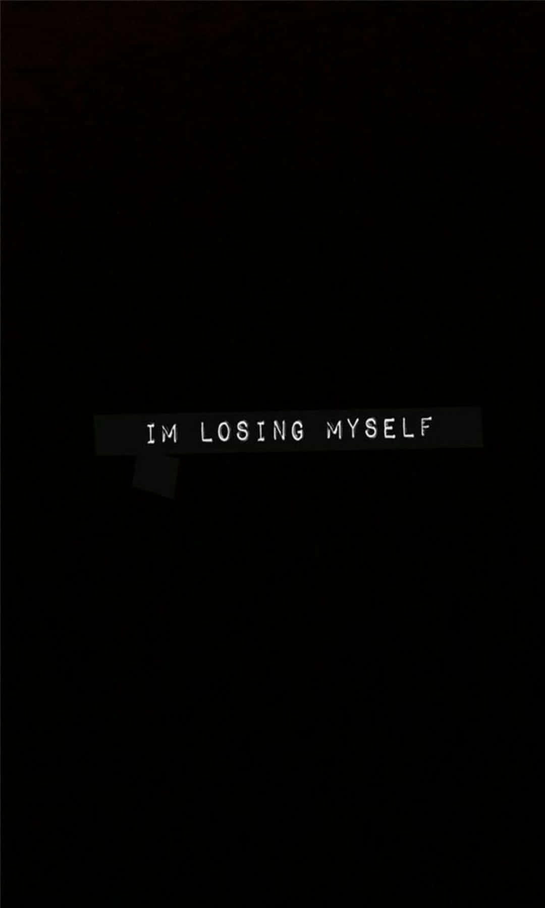 Depressing iPhone Wallpaper