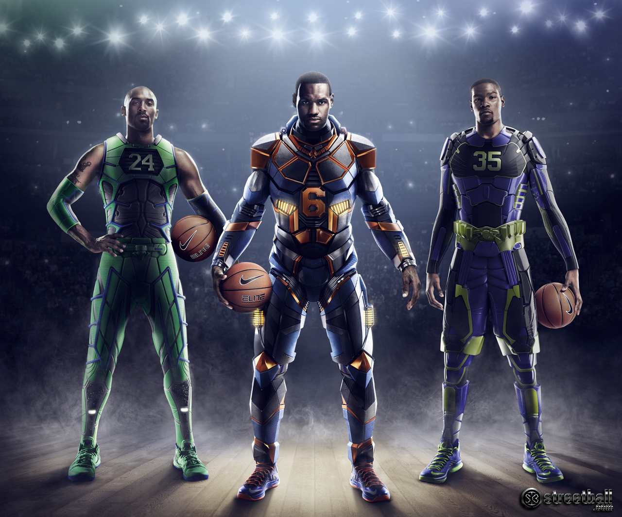 Nike Basketball Kobe Bryant Lebron James Kevin Durant