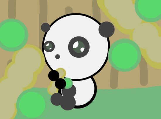 Cartoon Panda 2 Wallpaper