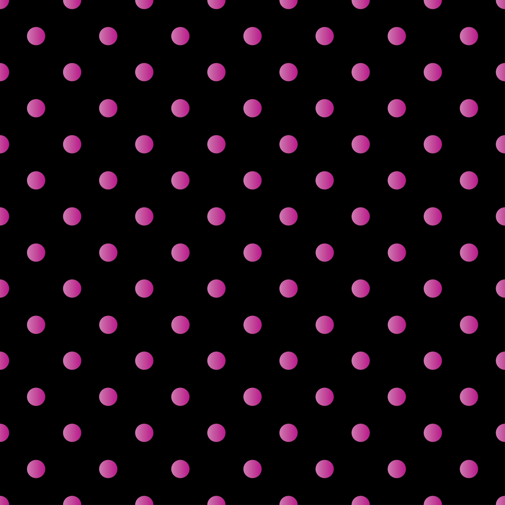 Polka Dots Pink Black Background Wallpaper Image From