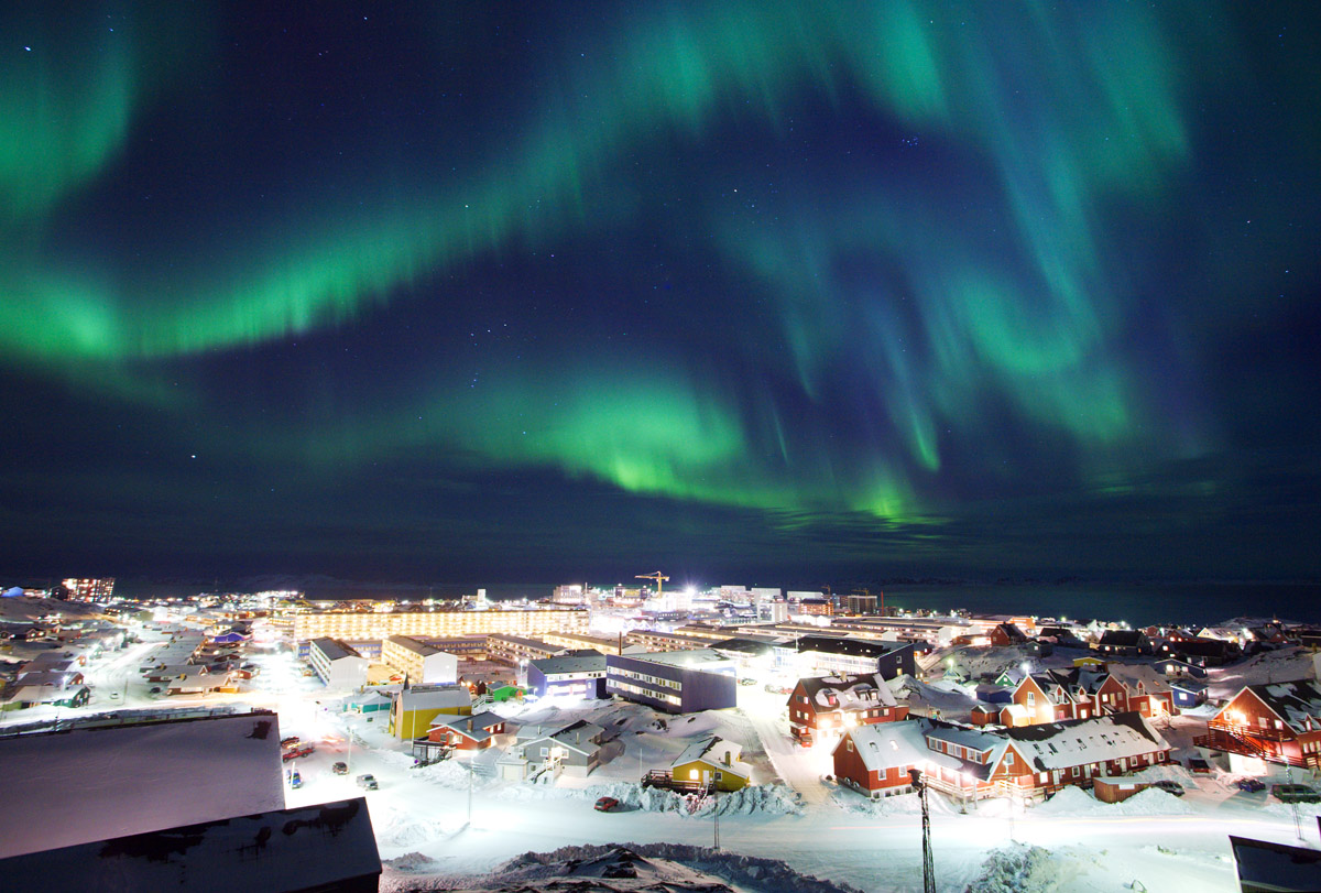 Northern Lights Greenland Wallpaper HD