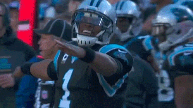 One Jaw Dropping Photo Perfectly Sums Up Cam Newton S Season For