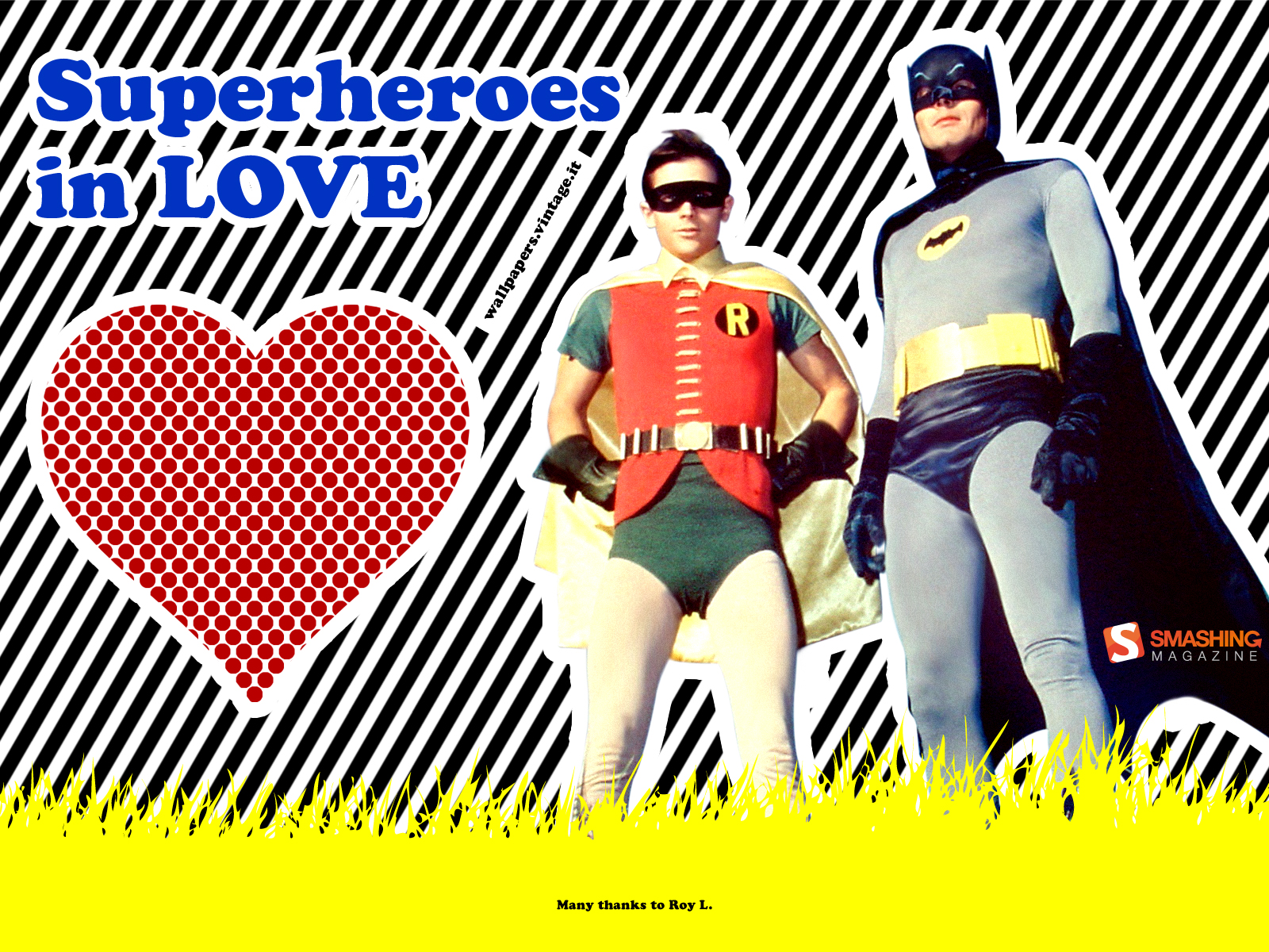 Superheroes In Love Batman Robin Wallpaper Desktop HD iPad