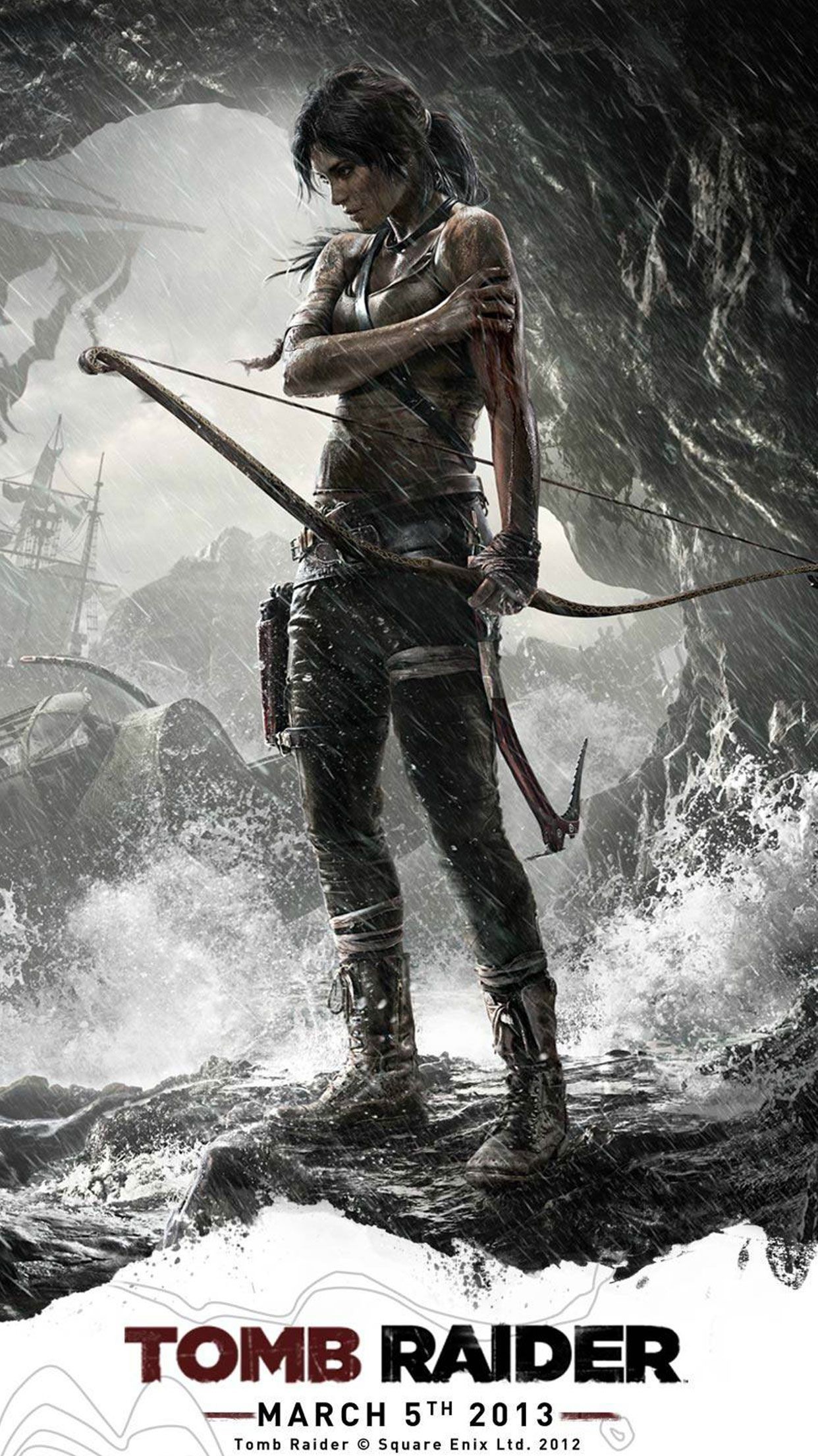 Tomb Raider iPhone Wallpaper
