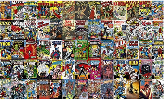 Marvel Ic Book Covers Jl1176m Wall Mural