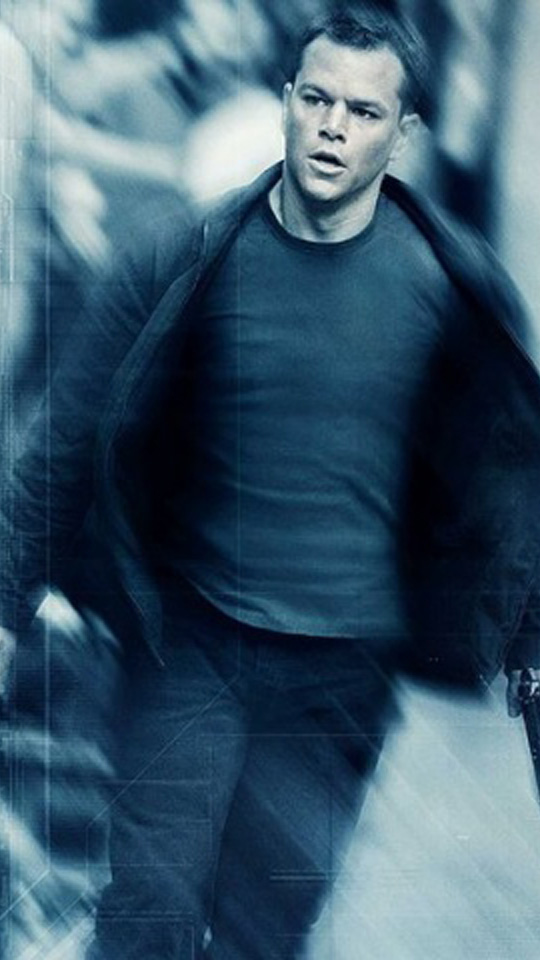 Jason Bourne And Matt Damon Moto E Wallpaper