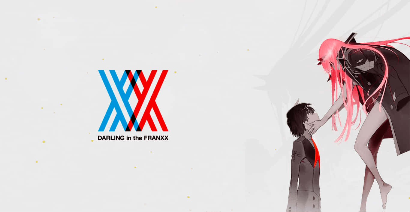 Hiro And Zero Two From Darling In The Franxx Wallpaper