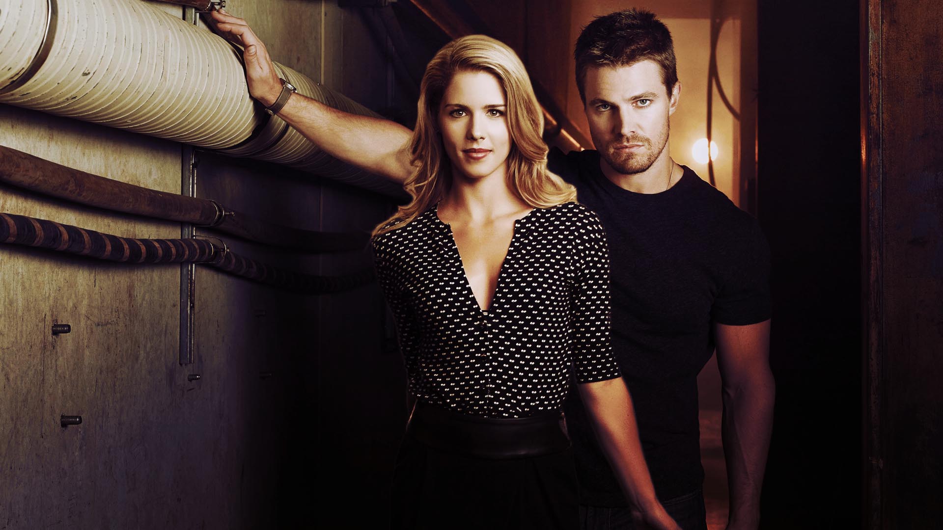 Arrow Image Oliver And Felicity HD Wallpaper