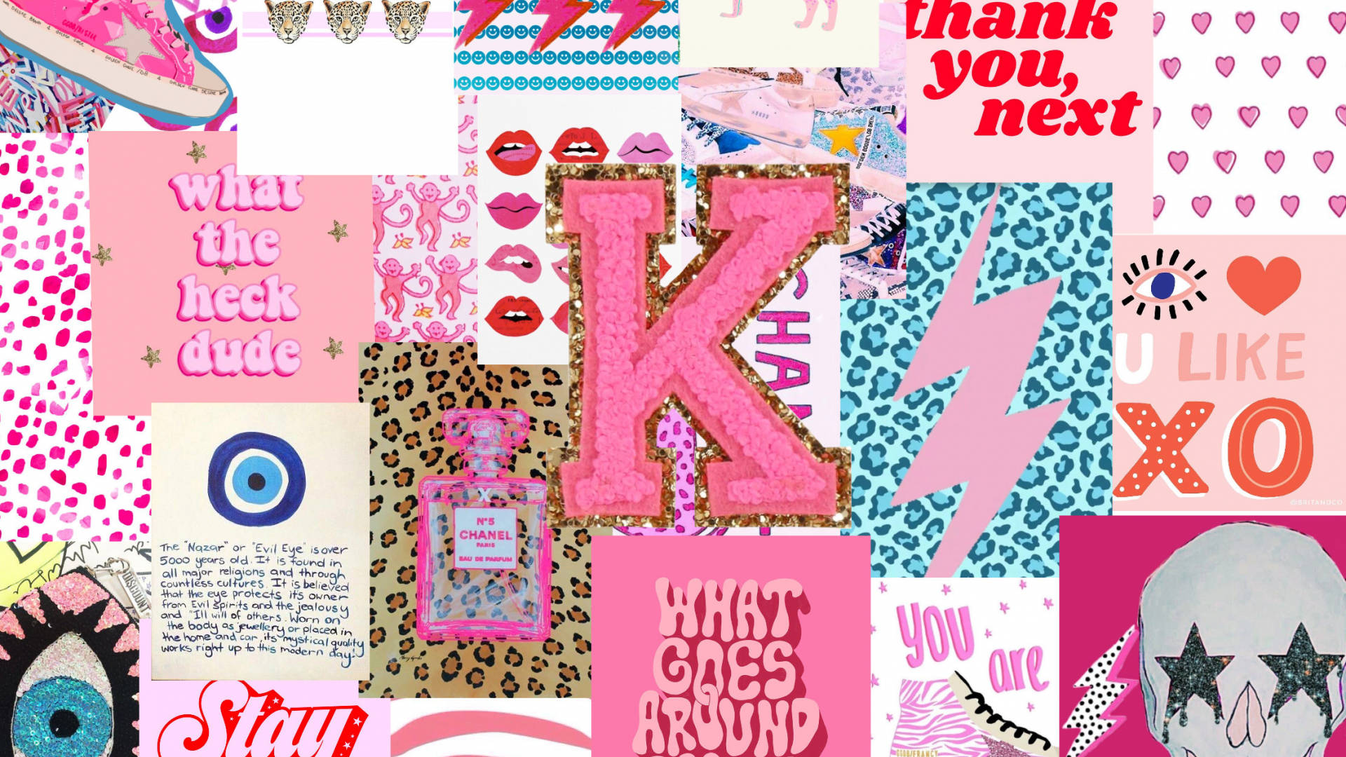 Pink Preppy Wallpaper