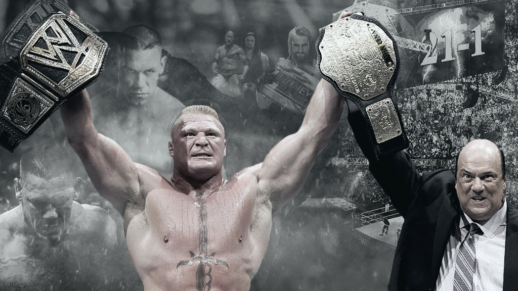 Brock Lesnar Wallpaper Wwe World Champion By Justtjaa On