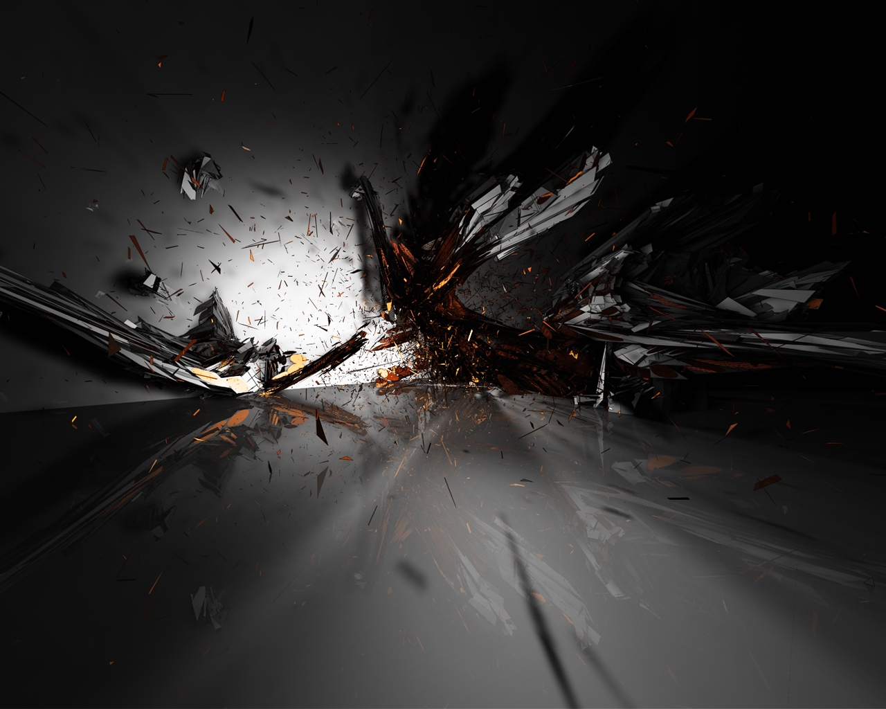 HD Wallpaper 3d Explosion Abstract Jpg
