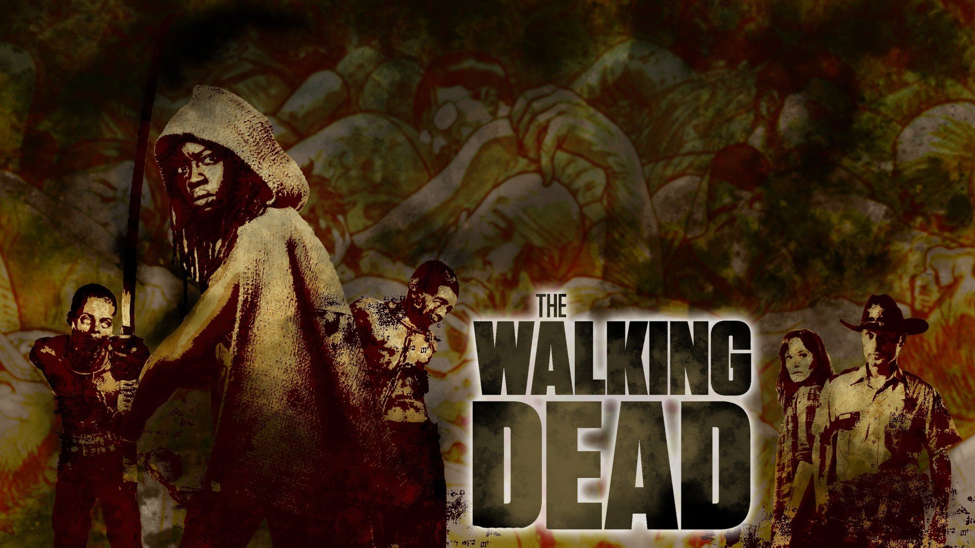 The Walking Dead Wallpaper Full HD ImageBankbiz