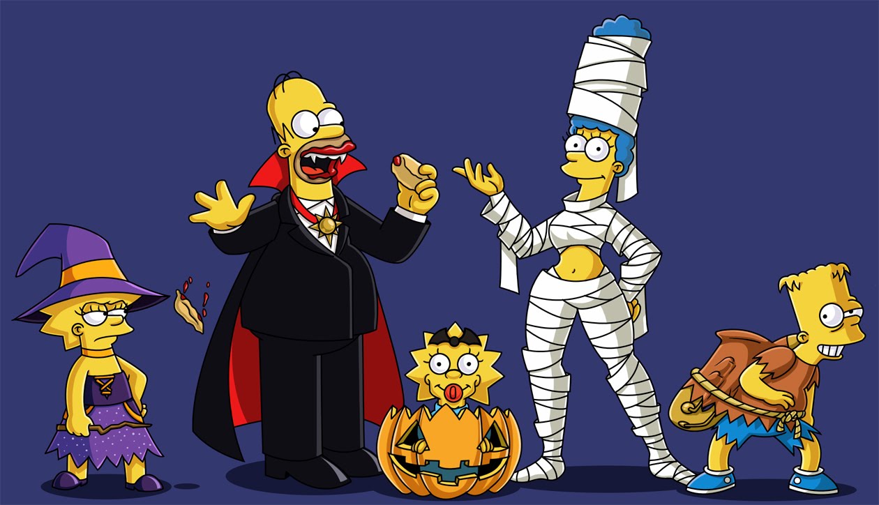 Wallpaper Halloween Simpsons