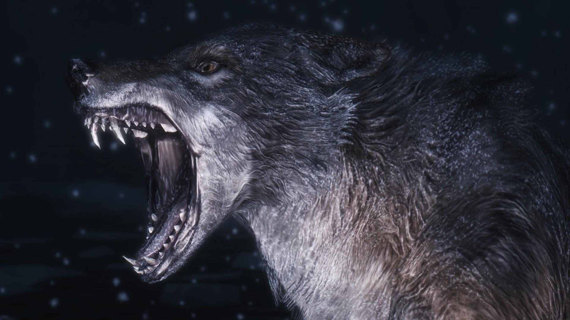 Werewolf Roaring HD Wallpaper