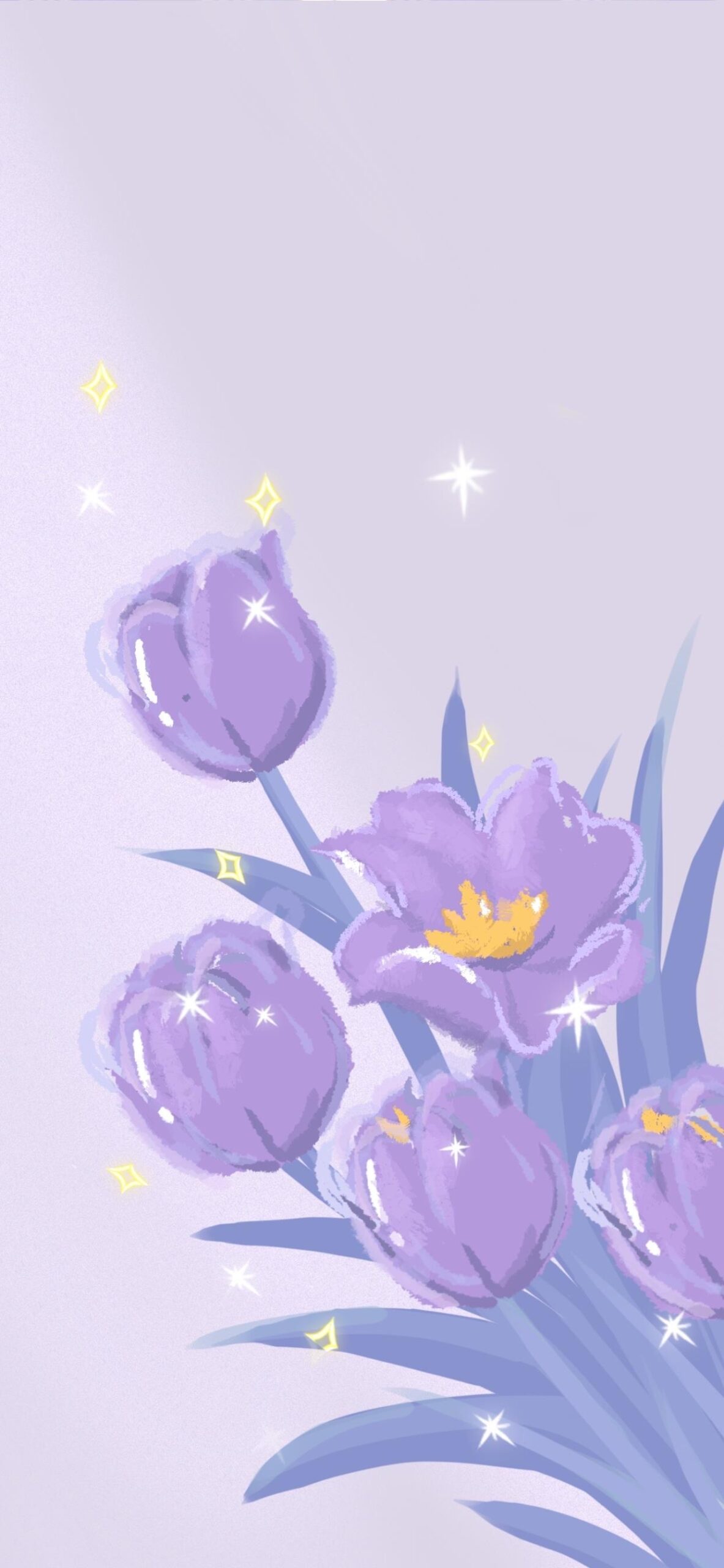 Stunning HD Purple Tone Phone Wallpaper