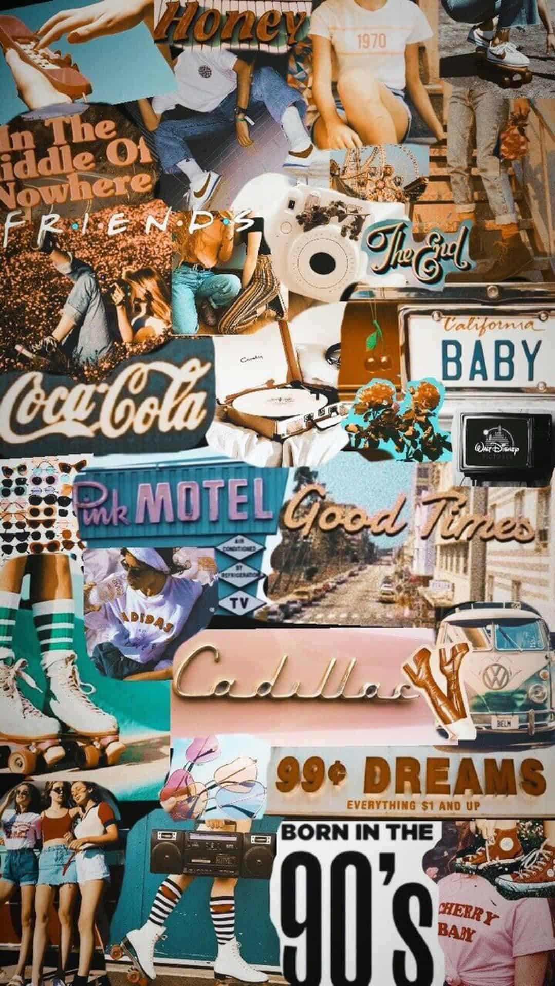 Retro 80s Aesthetic iPhone Wallpaper