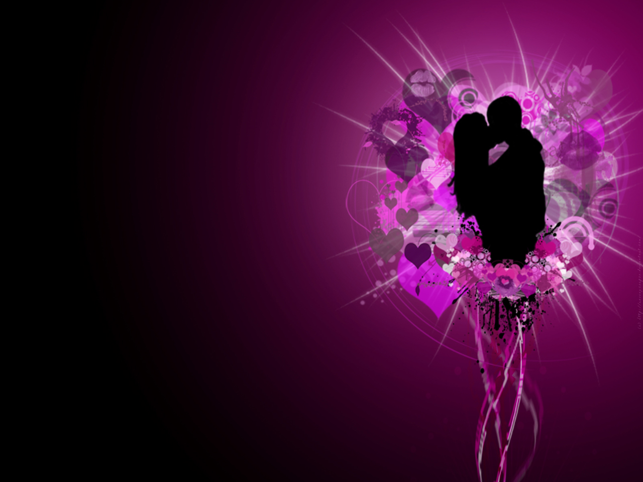 Desktop Wallpaper It S All About Love Romance And Heart