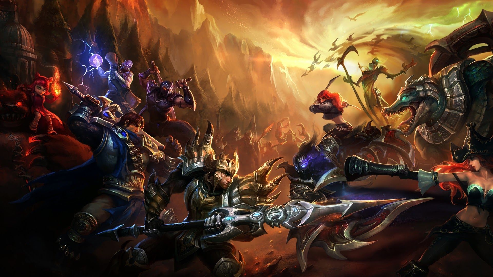 Anime Fighting Wallpaper