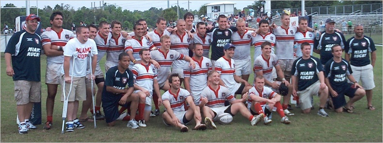 The Miami University Rugby Football Club Team
