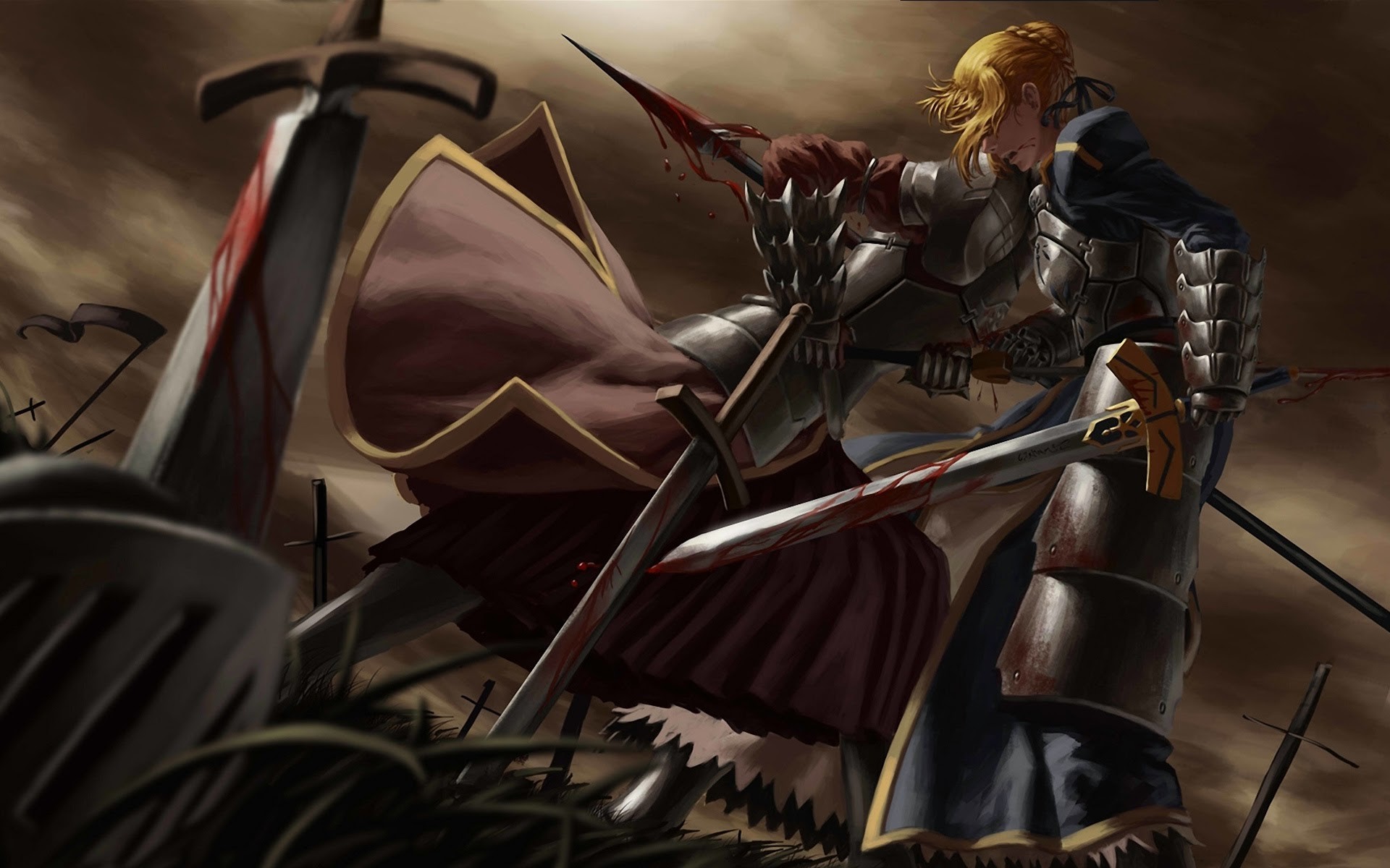 Anime Fighting Wallpaper