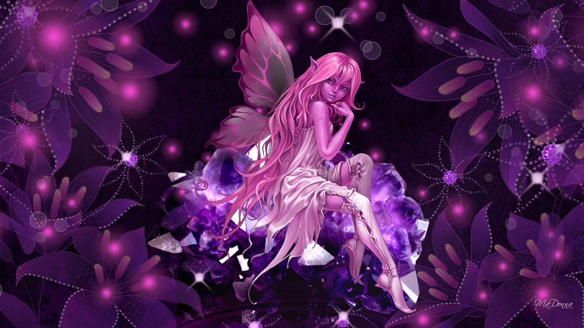 Pink Fairy HD Live Wallpaper For Android Apk