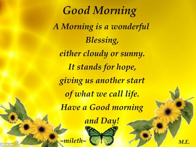 Good Morning Blessing Quotes Good Morning Quotes