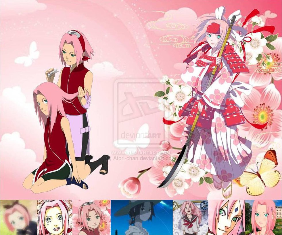 Wallpaper Sakura Haruno By Atori Chan