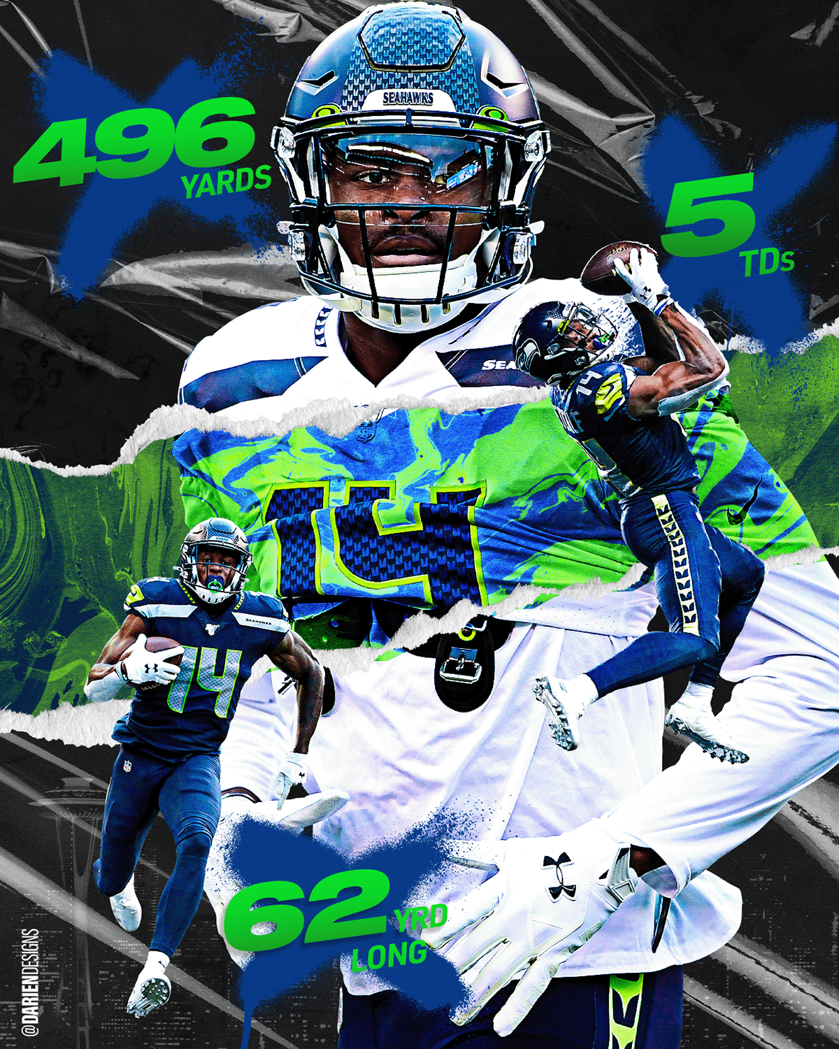 Dk Metcalf Wallpaper