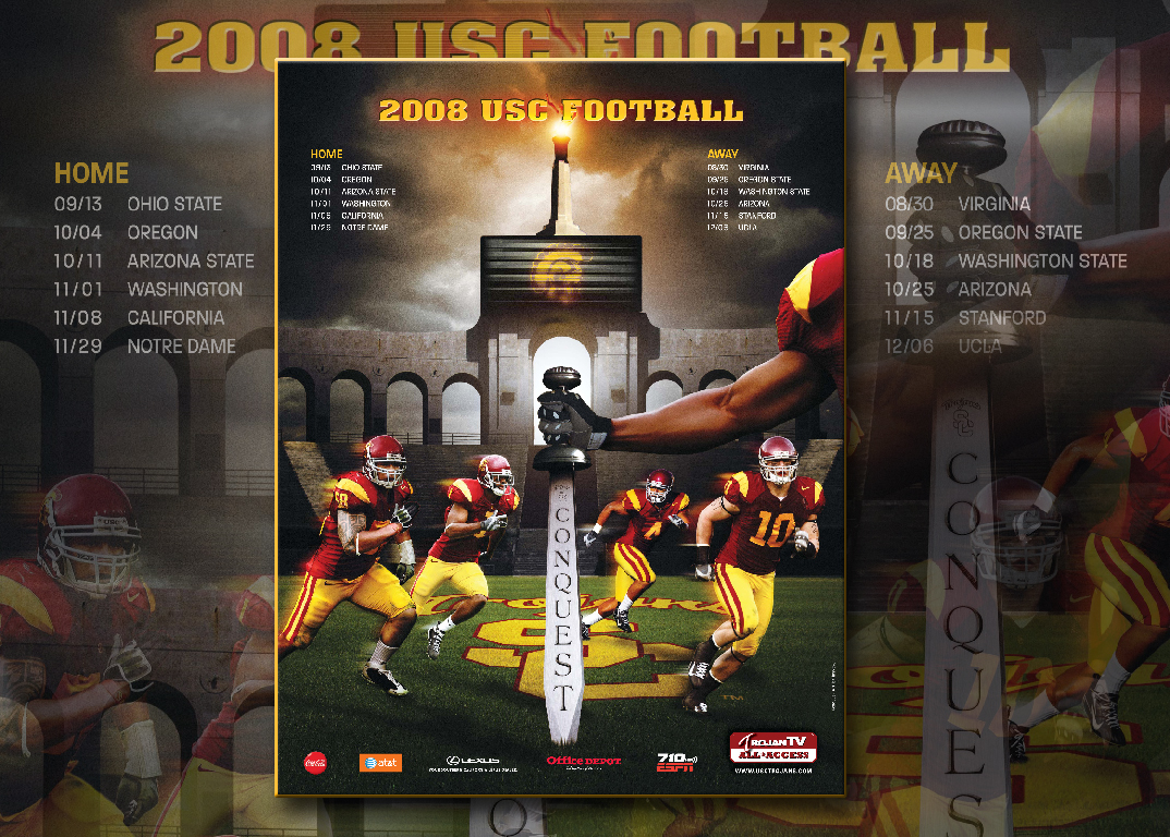 Usc Football Schedule Wallpaper