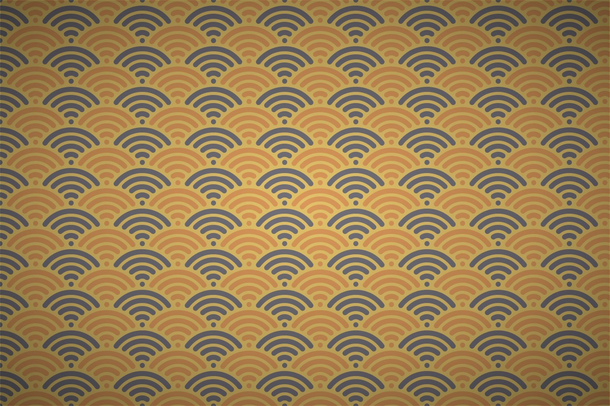 Classic Japanese Wave Wallpaper Patterns