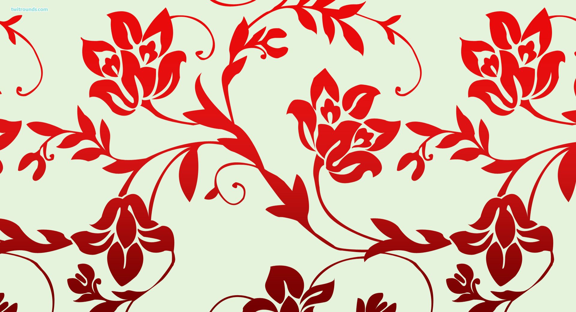 Red Flower Wallpaper For