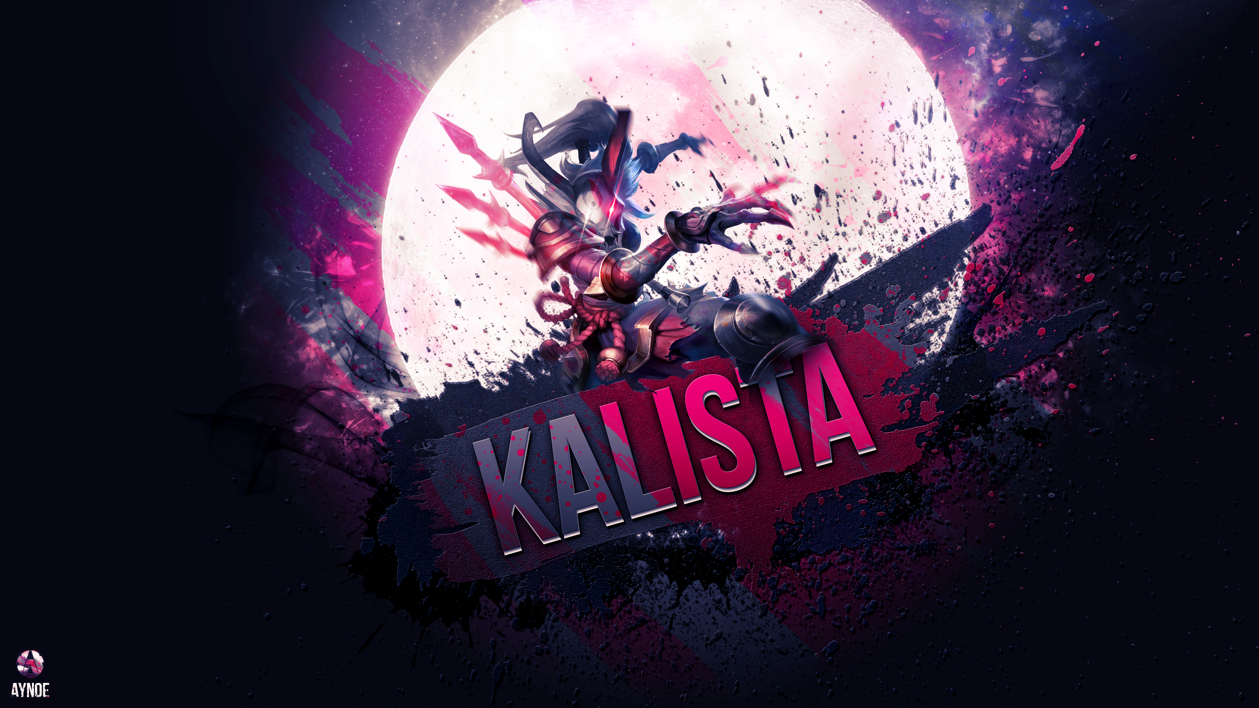 Kalista League Of Legends Wallpaper By Aynoe