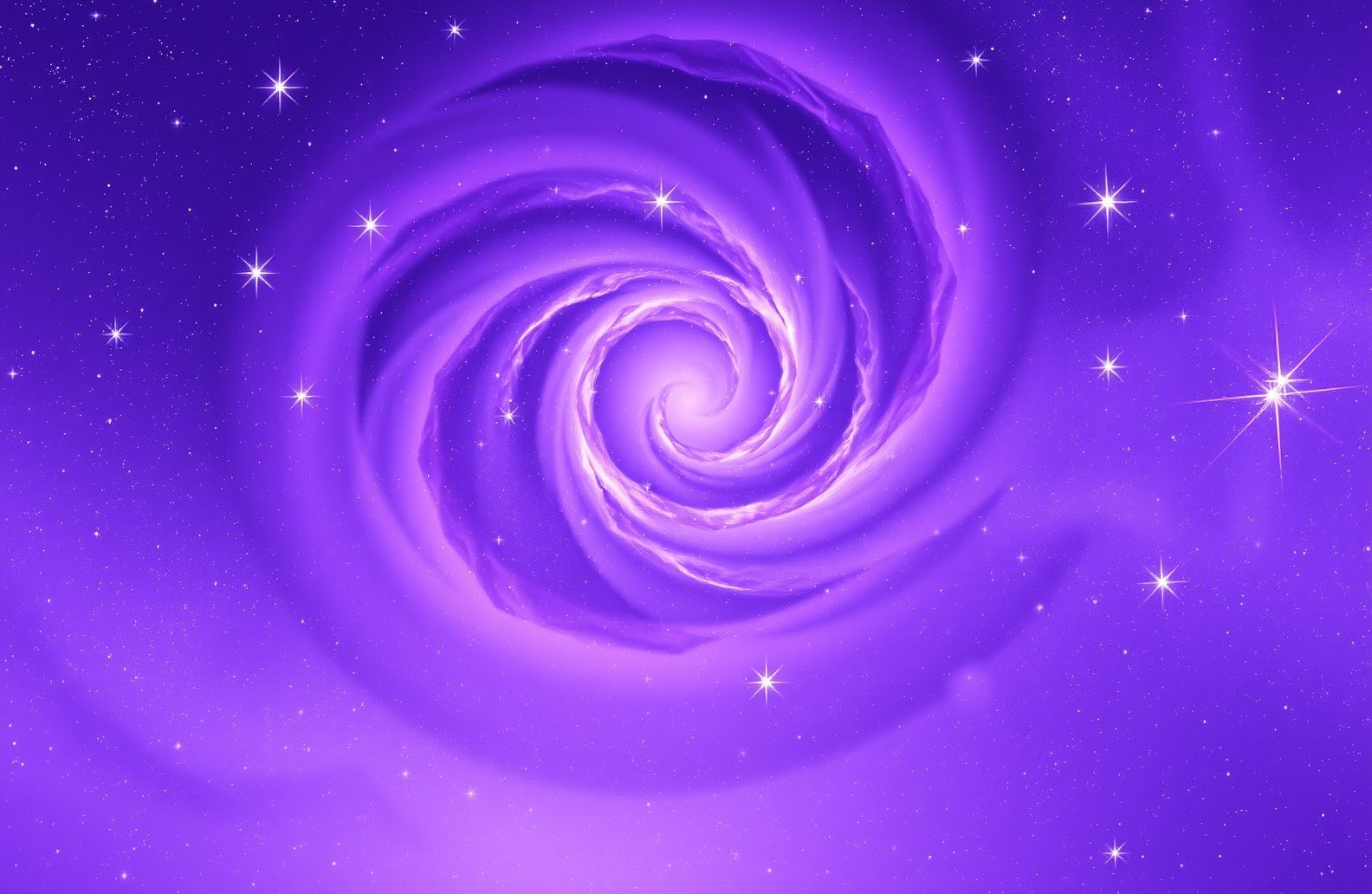 Purple Galaxy Wallpaper