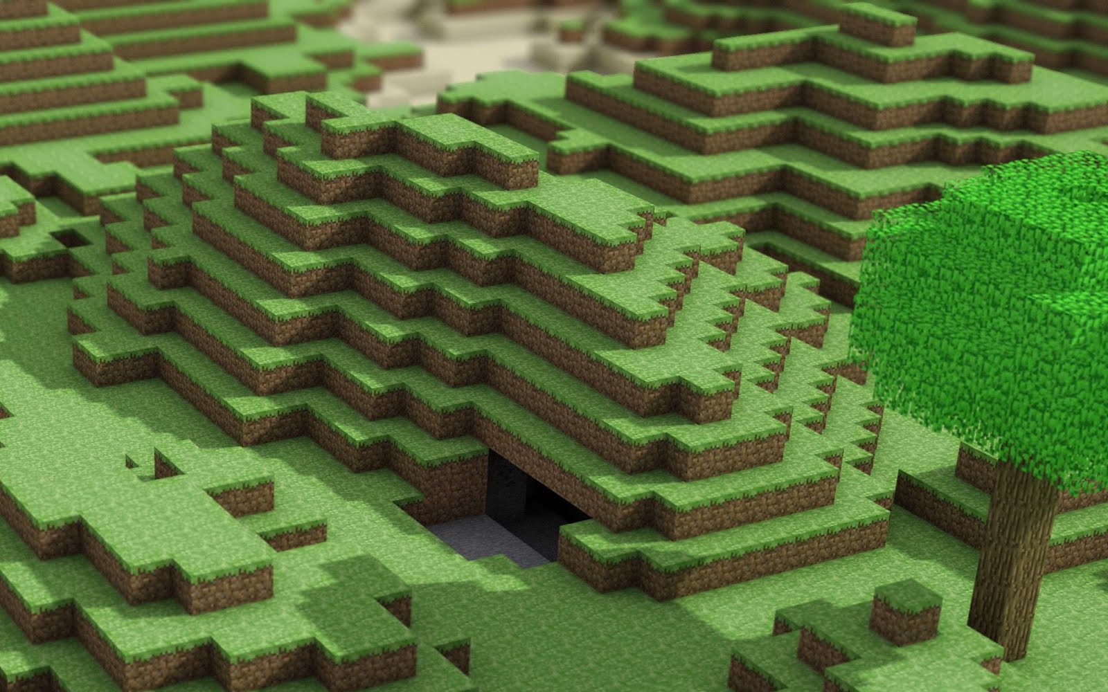 Minecraft 3d High Definition Wallpaper
