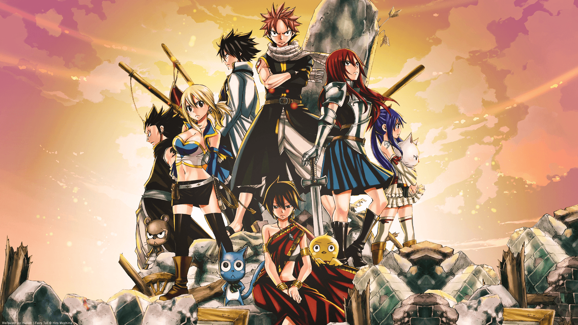 Fairy Tail Wallpaper Top Background