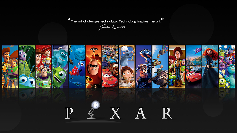 Pixar Wallpaper Updated for 2014   4K and 1080p by SacrificialS on 960x540
