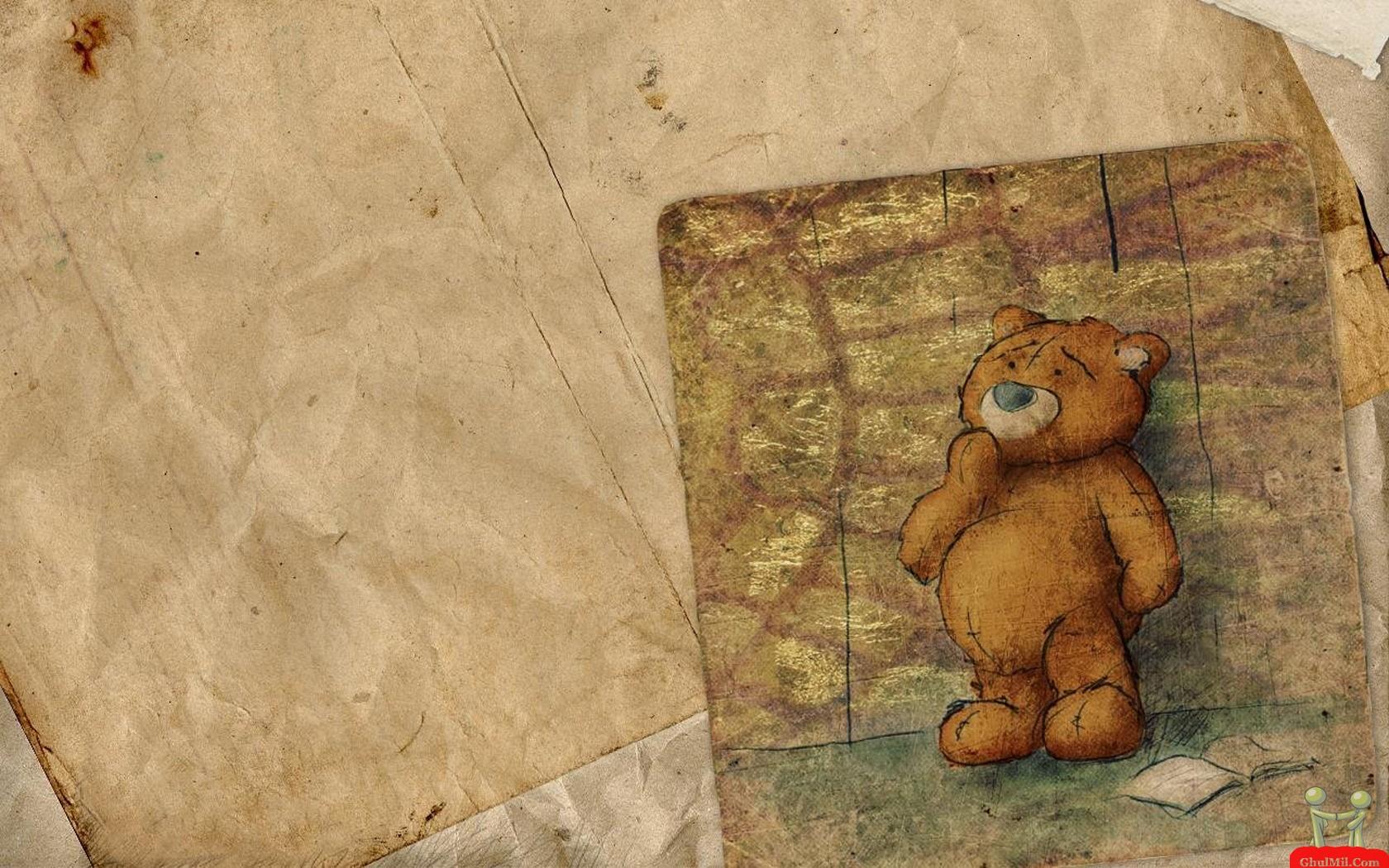 Teddy Bear Wallpaper Background Cool Walldiskpaper