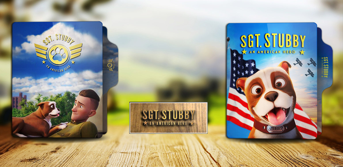 Sgt Stubby An American Hero Folder Icon By Rkomilan On