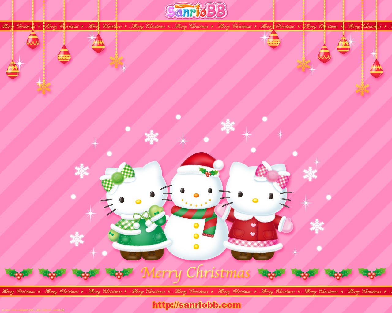 Hãy thư giãn và tải xuống ảnh nền Hello Kitty Giáng Sinh miễn phí để trang trí cho desktop của bạn. Với sự pha trộn giữa màu sắc đỏ và trắng, và hình ảnh cô gái mèo Hello Kitty mang trong mình sự ngộ nghĩnh, bạn chắc chắn sẽ yêu thích màn hình này.