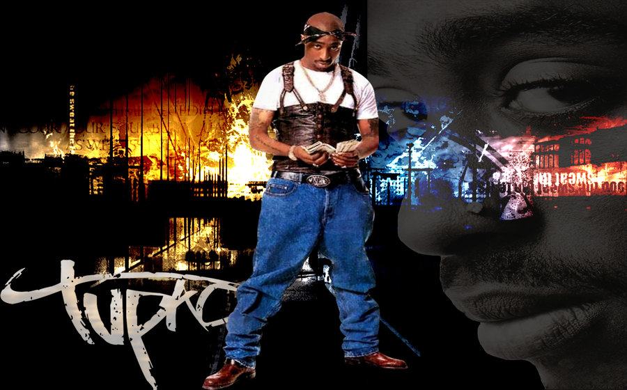 THUG LIFE 2PAC by dominicanfluid 900x560